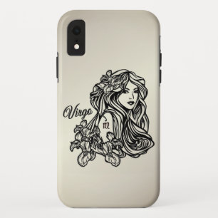 Virgo The Virgin Zodiac Golden Case-Mate iPhone Case