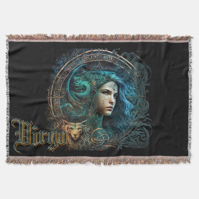 Virgo Throw Blanket (Front)