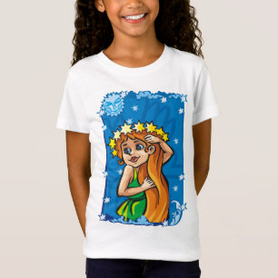 Virgo Virgin in the night sky T-Shirt