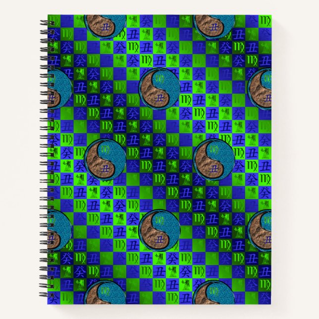 Virgo & Water Ox Notebook (Front)