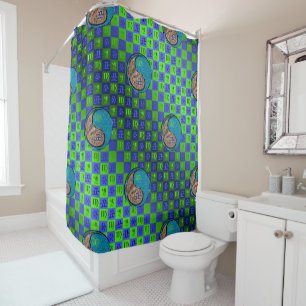 Virgo & Water Ox Shower Curtain