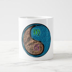 Virgo & Water Rooster Large Coffee Mug