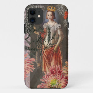 Virgo Woman Portrait Antique Colourful Rich Case-Mate iPhone Case