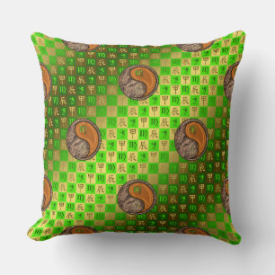 Virgo & Wood Dragon Cushion