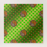 Virgo & Wood Dragon Jigsaw Puzzle<br><div class="desc">For those born under the sign of Virgo in the Year of the Wood Dragon.</div>