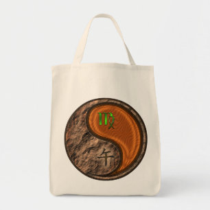 Virgo & Wood Horse Tote Bag