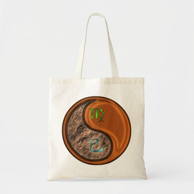 Virgo & Wood Snake Tote Bag (Front)