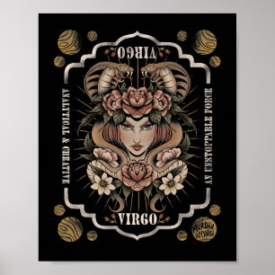 Virgo Zodiac Astrology48 Poster