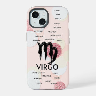 Virgo Zodiac Horoscope Traits Girls iPhone 15 Case