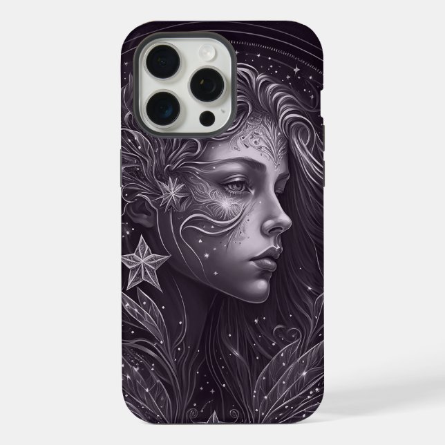 "Virgo" Zodiac  iPhone Case (Back)