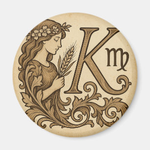 virgo Zodiac (K) Magnet
