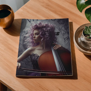 Virgo Zodiac Musician Cello Decoupage Tissue Paper