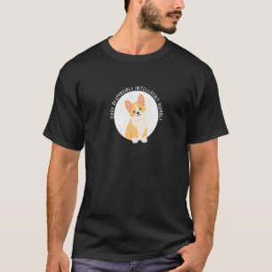 Virgo Zodiac Sign Dog Corgi Aesthetic Astrology T-Shirt