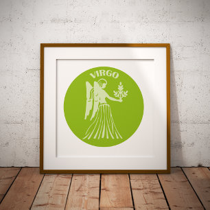 Virgo, Zodiac Sign, Horoscope, Astrology Photo Print