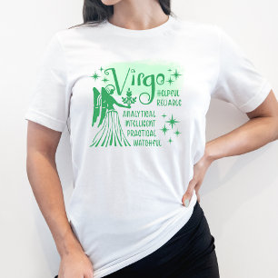   Virgo Zodiac Sign Horoscope Personality Traits T-Shirt