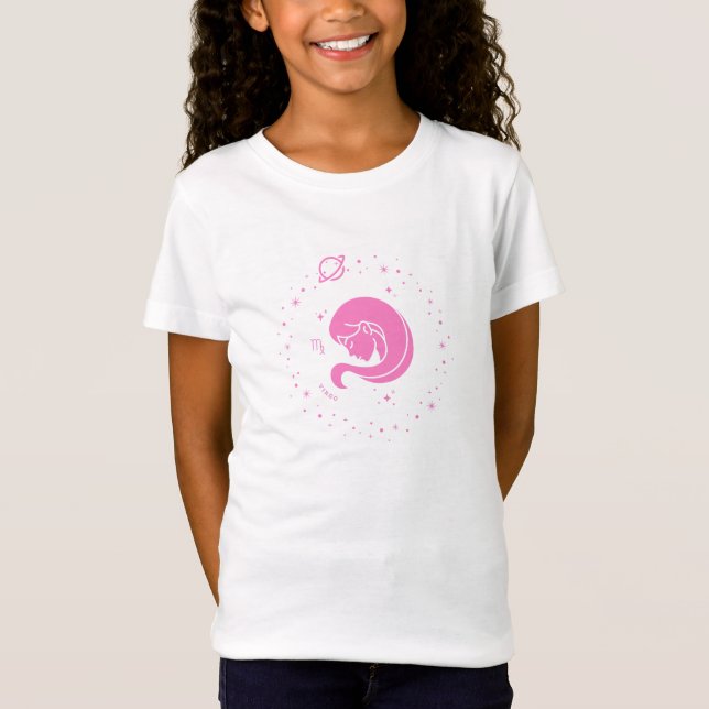 Virgo Zodiac Sign T-Shirt (Front)