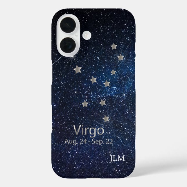 Virgo - Zodiac Star Sign Case-Mate iPhone Case (Back)