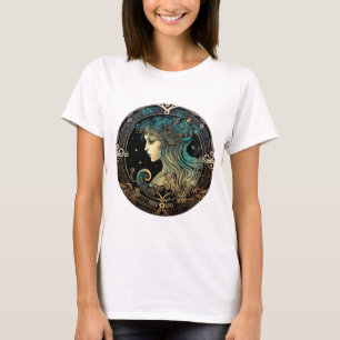 Virgo Zodiac Woman T-Shirt