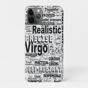 Virgo Zodiac Word Cloud Inspiration Case-Mate iPhone Case