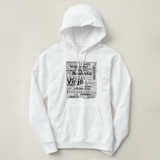 Virgo Zodiac Word Cloud Inspiration  Hoodie