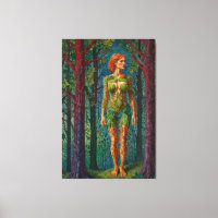 “Viridra’s Portrait” -  Veins of the Canopy   