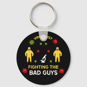 Virologist Microbiologist - Covid Microbiologist Key Ring