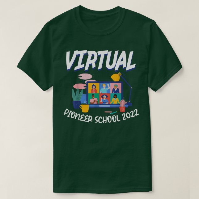 Virtual 2022 Pioneer School JW Witnesses Best Life T-Shirt (Design Front)