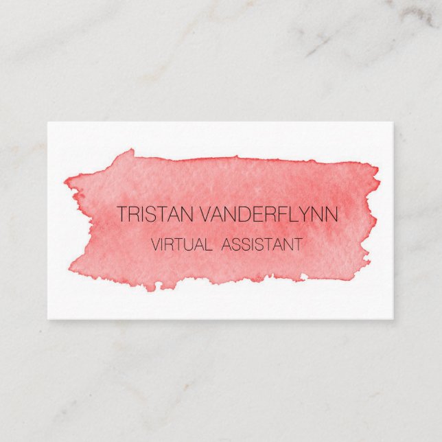 Virtual Assistant Business Cards (Front)