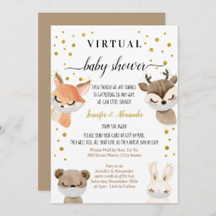 Virtual Baby Shower Invitation