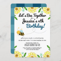 Virtual Bee Birthday Party by Mail
