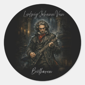Virtual Belonging Classic Round Sticker