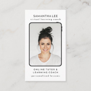 Virtual Coach Educator Tutor Business Card
