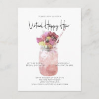 Virtual Cocktail Party Social Distance Happy Hour