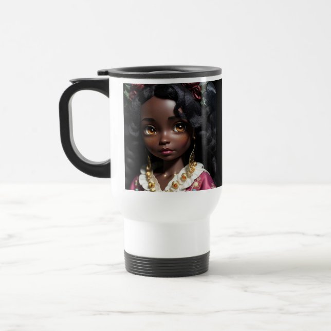 Virtual Doll Asia: Travel Mug (Left)