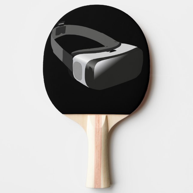 virtual head set ping pong paddle (Front)