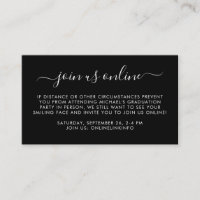 Virtual Online Option Graduation Party