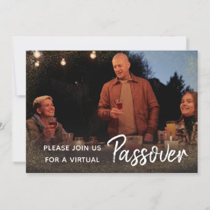 Virtual Passover Photo Invitation