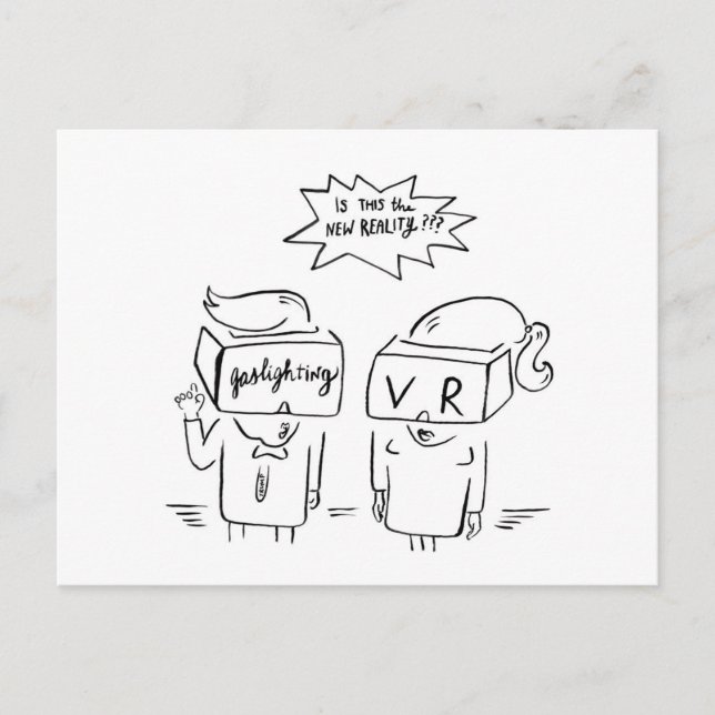 Virtual Reality, 01 Postcard (Front)