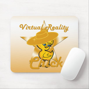 Virtual Reality Chick #10 Mouse Pad