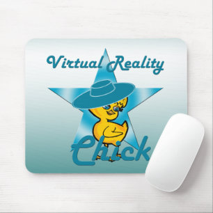Virtual Reality Chick #7 Mouse Pad