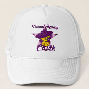 Virtual Reality Chick #9 Trucker Hat