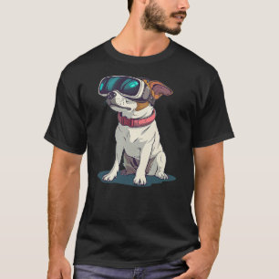 Virtual Reality Dog Graphic for an Amazing Style T-Shirt