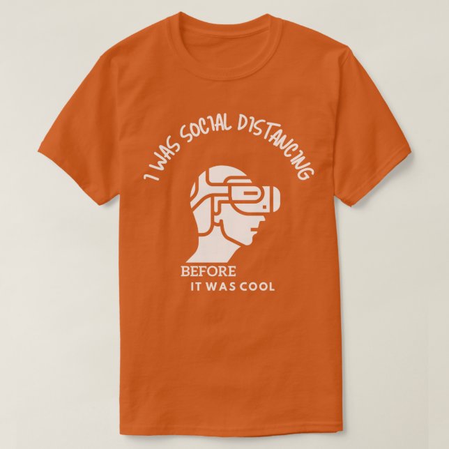 Virtual Reality Enthusiast T-Shirt (Design Front)
