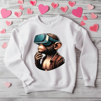 Virtual Reality Enthusiast - Trendy Monkey in VR G T-Shirt