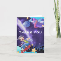 Virtual Reality | Gaming Birthday Thank You Card