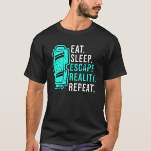 Virtual Reality Outfit For A Gamer Of Virtual Real T-Shirt