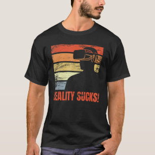 Virtual Reality Outfit For A Vr Gamer Of Virtual R T-Shirt