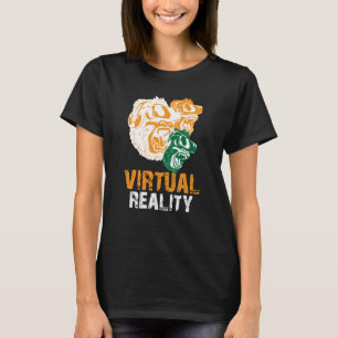 Virtual Reality VR Games Gaming Player Monkey Ape  T-Shirt