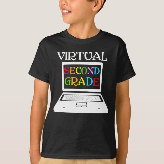 virtual second grade T-Shirt (Front)