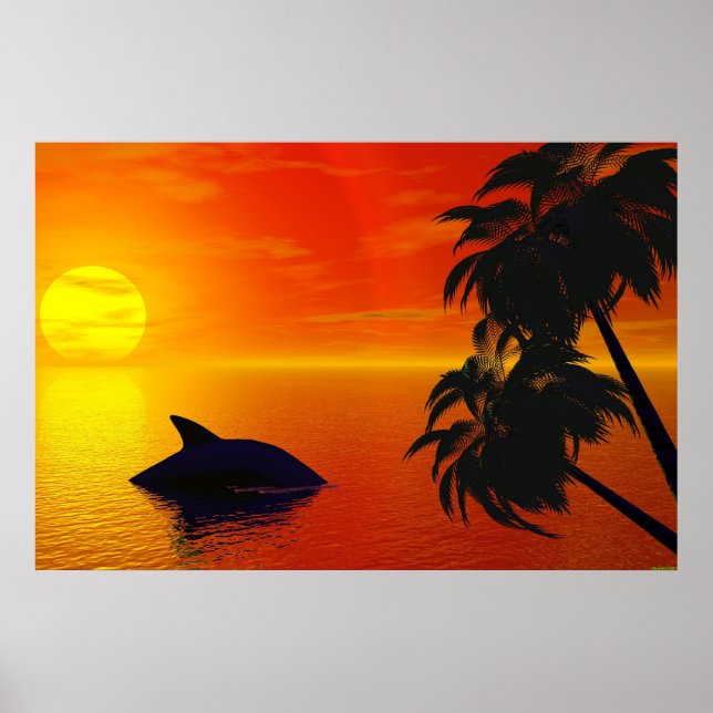 Virtual Sunset Poster (Front)